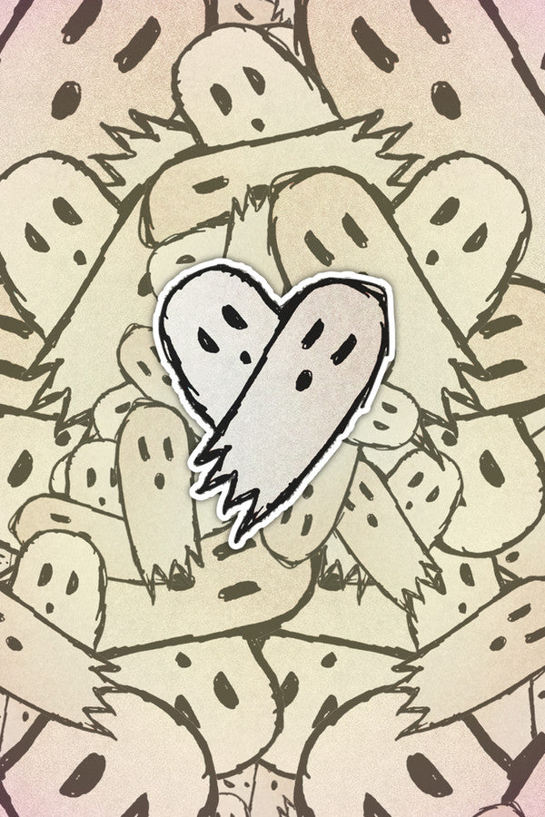 Ghost Heart (Multiply) Wallpaper